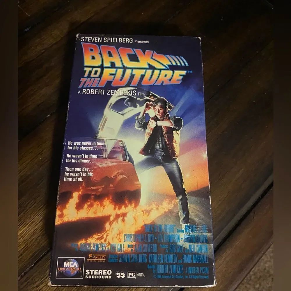 Vintage 1994 Back to the Future VHS